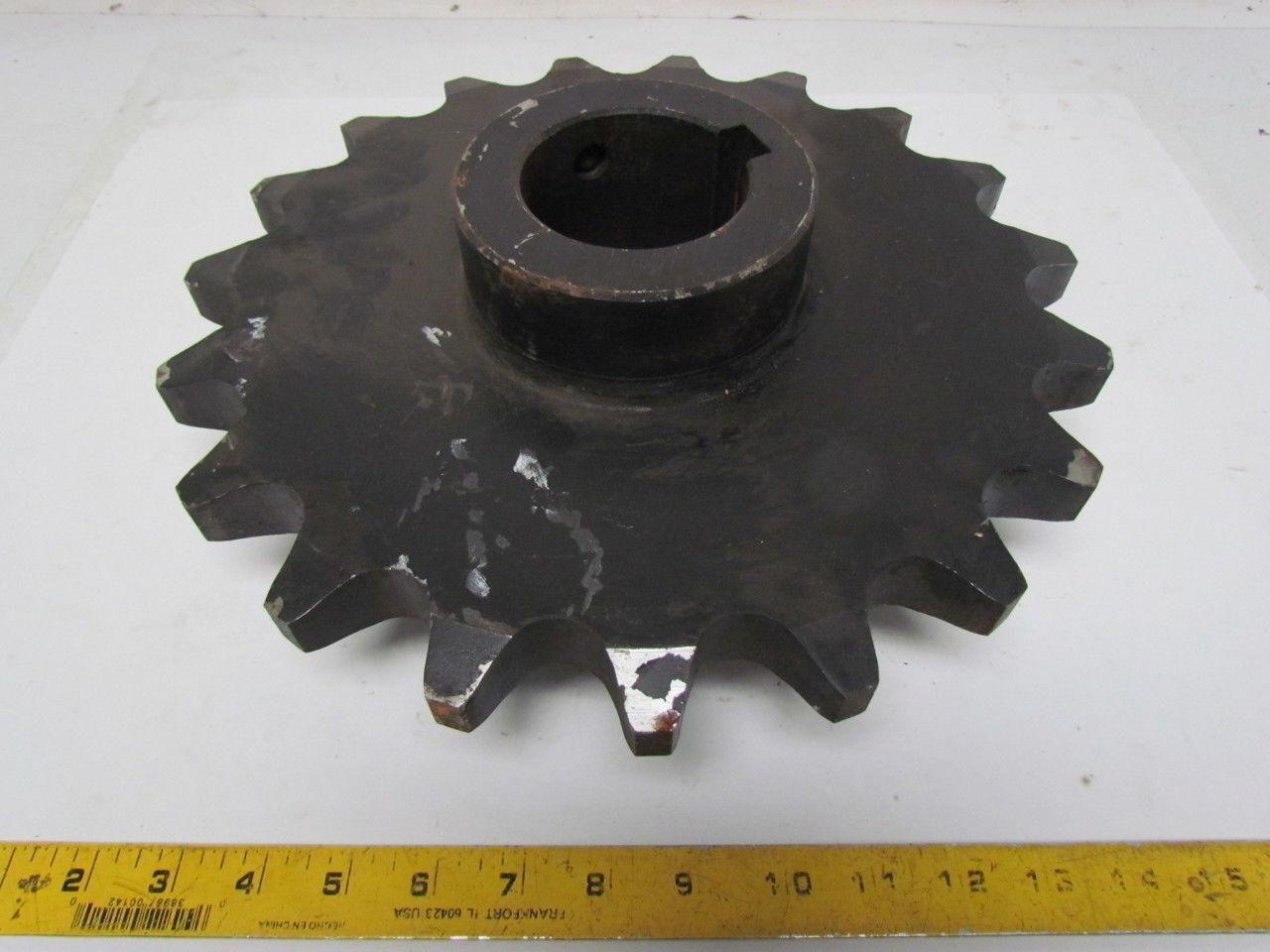 Martin 160B19 Steel Sprocket #160 2" Pitch Type C Hub 2-15/16" Bore 19Tooth