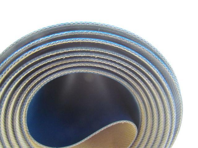 Blue Smooth Top Continuous Conveyor Belt 15Ft X 24" 0.050" Thick 1-Ply