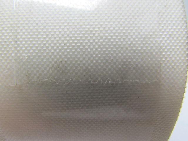 2 Ply White Inverted Pyramid Nylon Backed Conveyor Belt 0.092 Thick Lot of 3