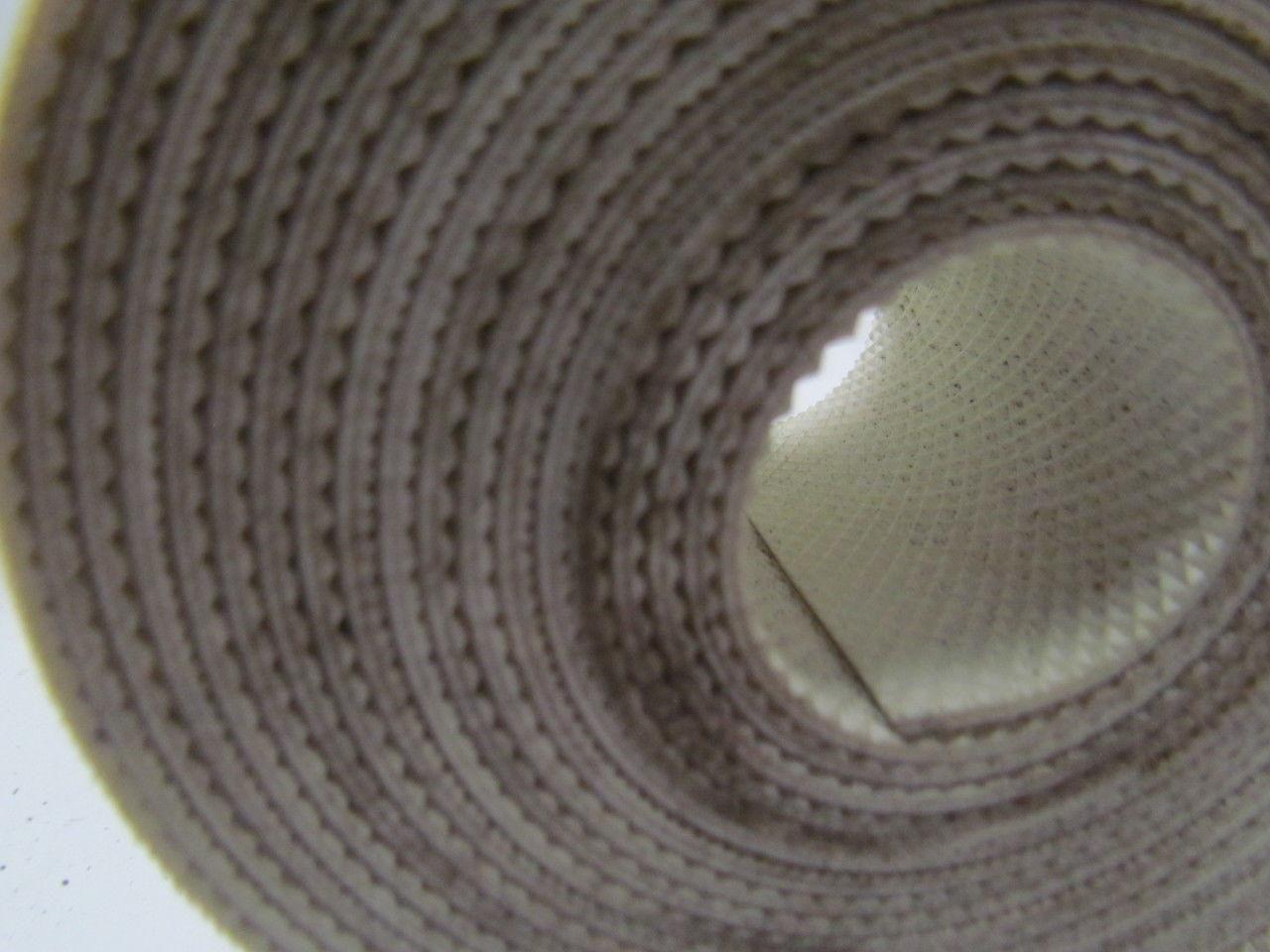 2 Ply White Inverted Pyramid Nylon Backed Conveyor Belt 0.092 Thick Lot of 3