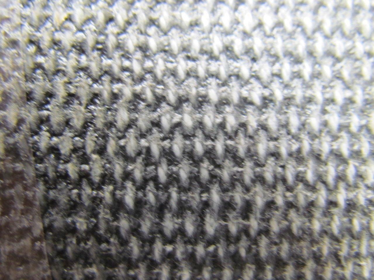 1 Ply Black Interwoven Polyester Brushed Conveyor Belt 122Ft X 5-1/2"