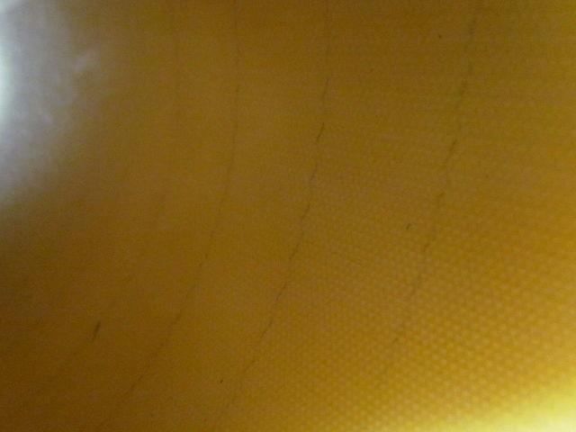 2 Ply Smooth Top Clear/White Urethane Rubber Conveyor Belt 19Ft X 38-1/2"