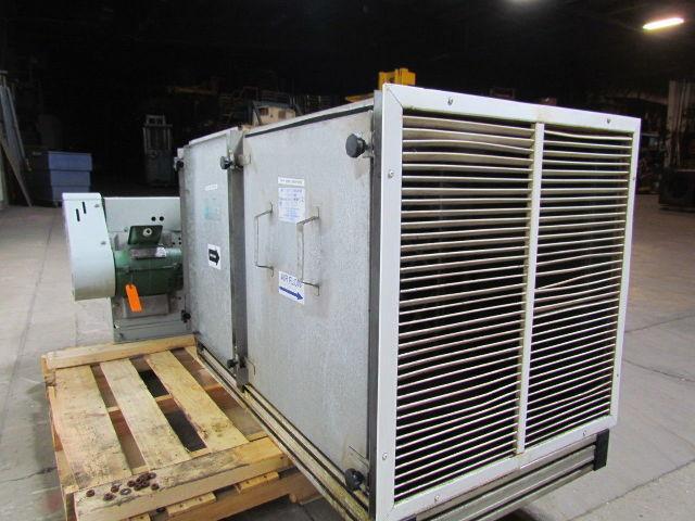 GreenHeck 09-BISW-21-9R-I 1 Hp 3Ph Centrifugal Blower Fan w/Sidelock Filter
