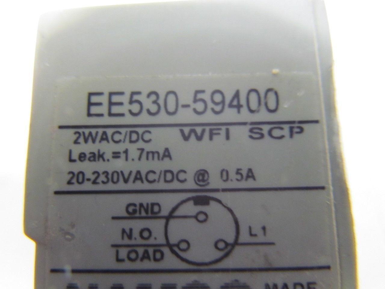 Namco EE530-59400 Inductive rectangular thermoset proximity sensor AC/DC 20-230V