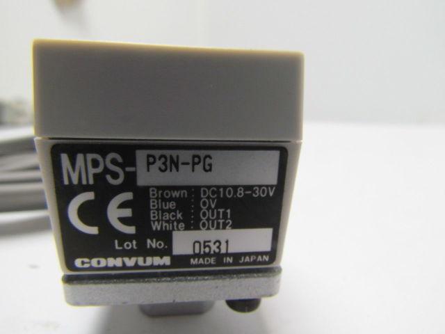Convum MPS-P3N-PG Pressure sensor panel mount 0 to 145PSI range 1/8" NPSF