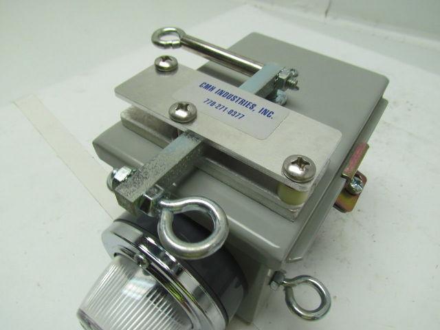 CMH Industries 1760-5VX Andon Pull Box CMH 42595 w/ clear lens New