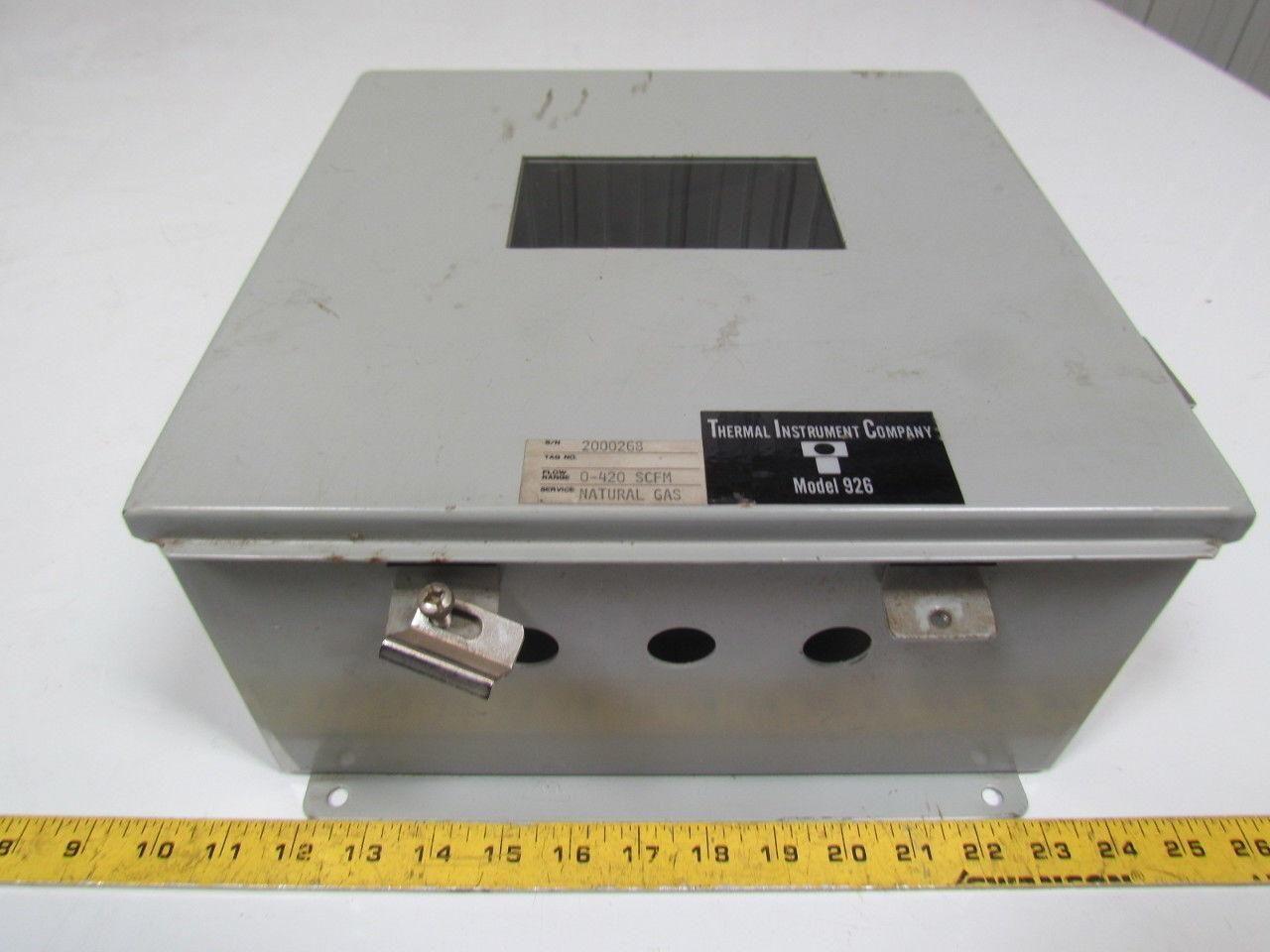 Thermal Instrument 926 D 8T SW Thermal Flow meter 110VAC 50/60HZ 1PH Natural Gas