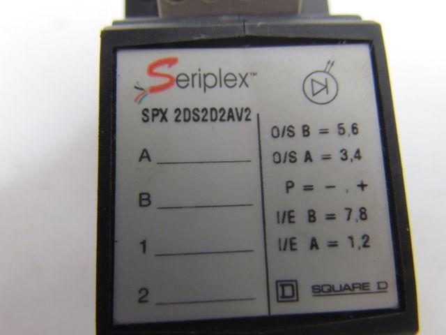 Seriplex SPX 2DS2D2AV2 Discrete I/O Module version 2.0 New!