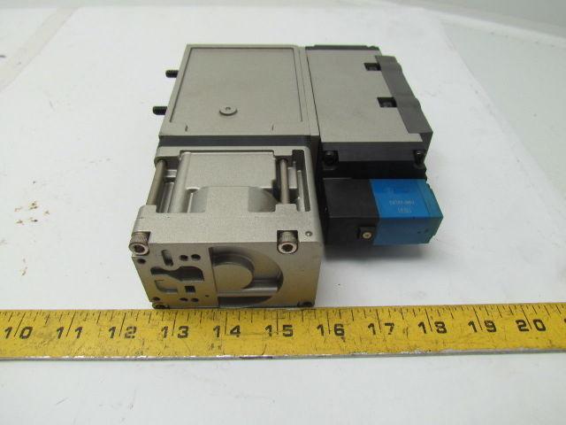 SMC Syndevco VSR8-8-FG-S-3EZ-V1- X1 Valve blue coil 4/5 port new Sol