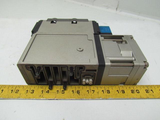 SMC Syndevco VSR8-8-FG-S-3EZ-V1- X1 Valve blue coil 4/5 port new Sol