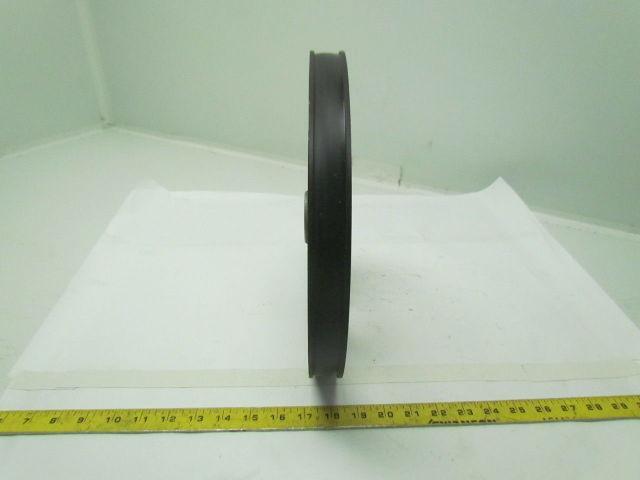 New Aluminum idler wheel 1-1/8"wx11-3/4"OD w/u-shaped band & 5/8" Roller Brgs.