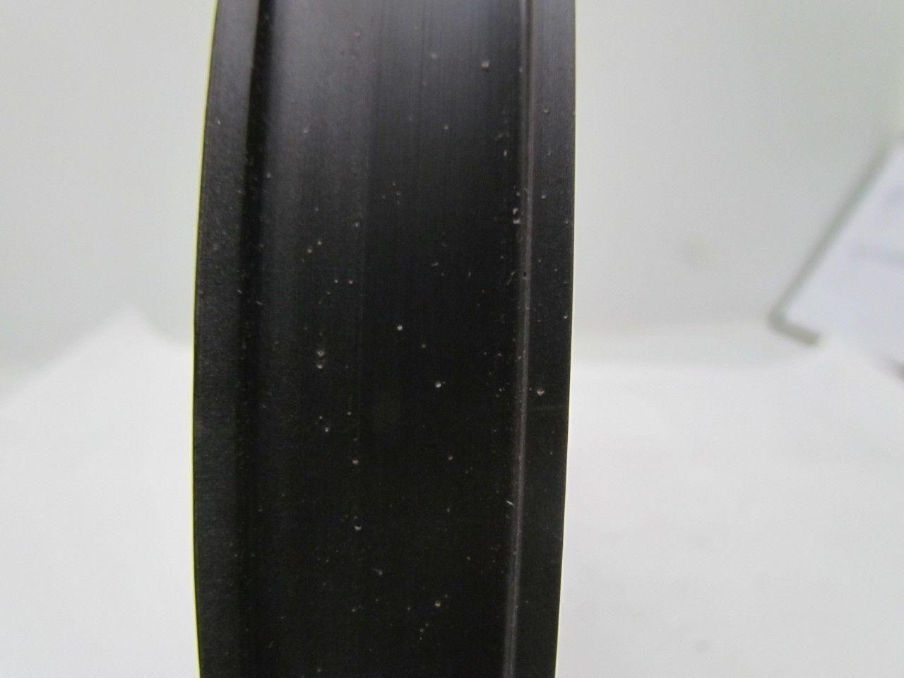 New Aluminum idler wheel 1-1/8"wx11-3/4"OD w/u-shaped band & 5/8" Roller Brgs.