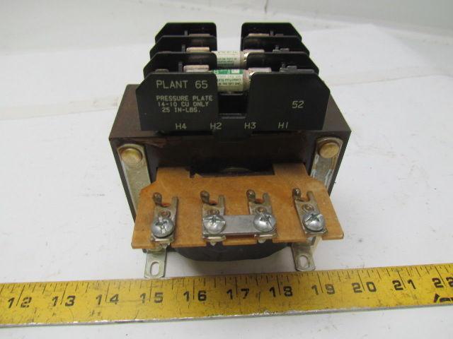 Square D KF350D1 Class 9070 Ser A Control Transformer 220-480x120V .350 KVA
