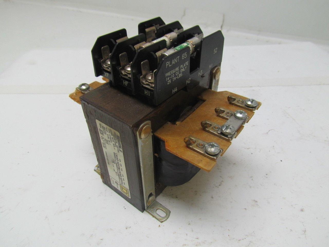 Square D KF350D1 Class 9070 Ser A Control Transformer 220-480x120V .350 KVA