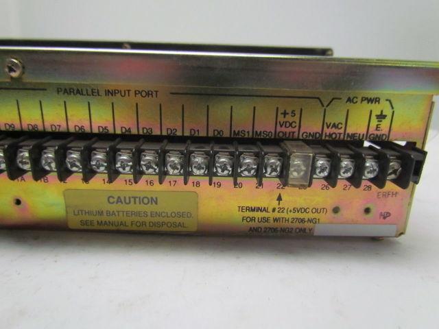 Allen-Bradley 2706-B13J31 Ser G Rev B Dataliner DL40 Plus Message Display