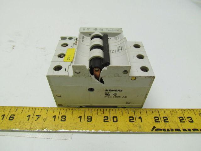 SIEMENS 5SX2 B40 40A 3 pole circuit breaker