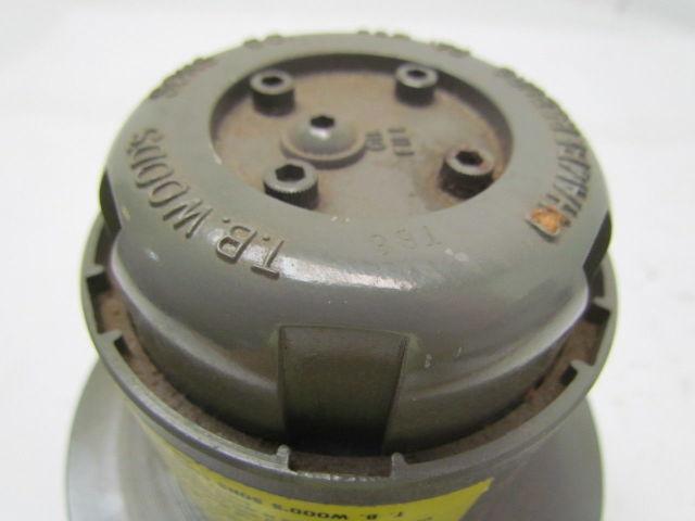 T.B. Woods MS-58 variable sheave pulley 5/8" bore maximum 8900 RPM