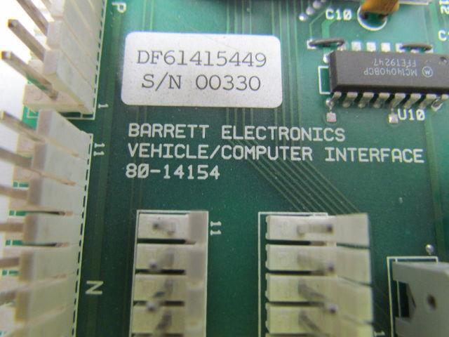 Barrett 80-14154 Vehicle computer Interface Circuit Board For Rapistan DT60