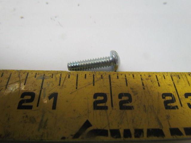 UST013448 #10-24 X 3/4" Slot round head machine screw grade 2 plated