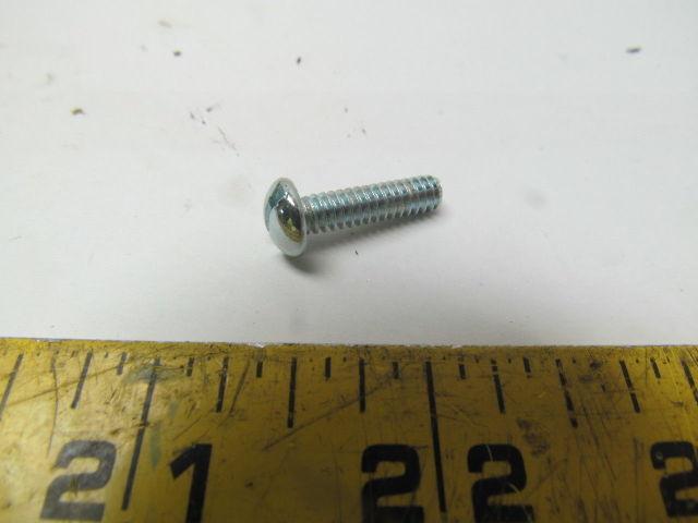 UST013448 #10-24 X 3/4" Slot round head machine screw grade 2 plated