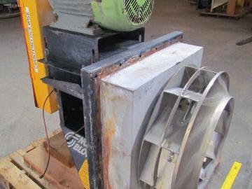 Northern Blower Size 2700 20HP Belt Driven 27" Stainless Steel Fan 32x32" Plug