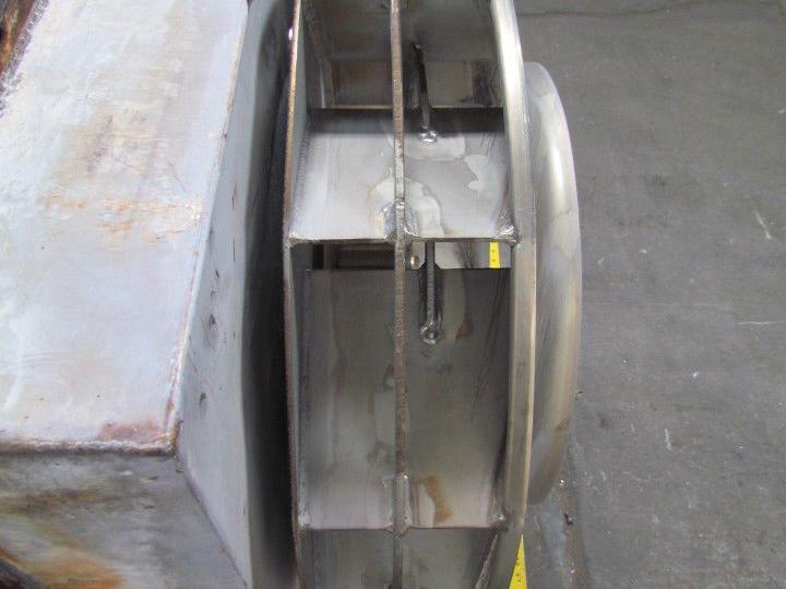 Northern Blower Size 2700 20HP Belt Driven 27" Stainless Steel Fan 32x32" Plug