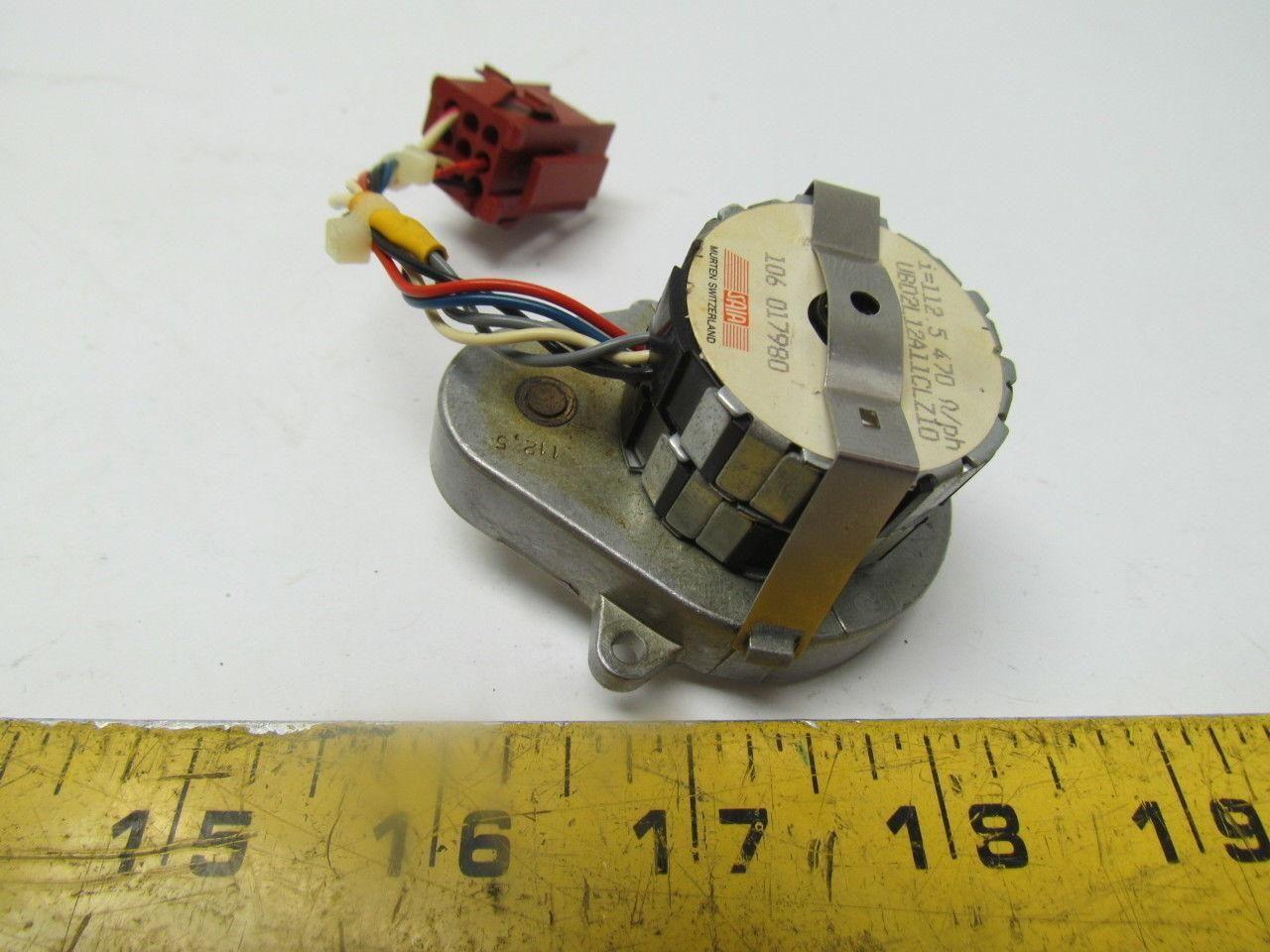 SAIA UBD2L12A11CLZ10 Stepper rotary motor w/ motor gearbox