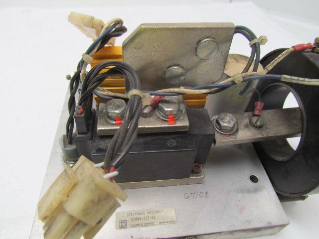 Square D 52046-117-51 Power Assembly w/ Current Transformer & Resistor