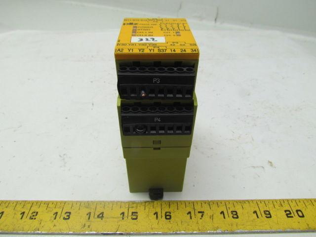 Pilz PNOZ X8P 24V 3.5W E-Stop Relay/Safety gate monitor