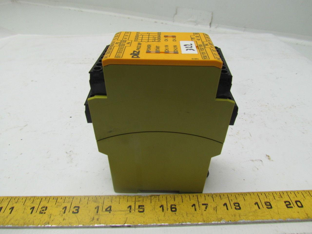 Pilz PNOZ X8P 24V 3.5W E-Stop Relay/Safety gate monitor