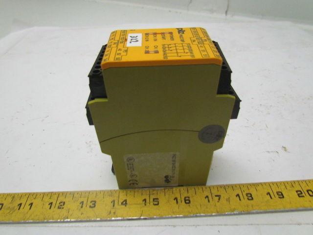 Pilz PNOZ X8P 24V 3.5W E-Stop Relay/Safety gate monitor