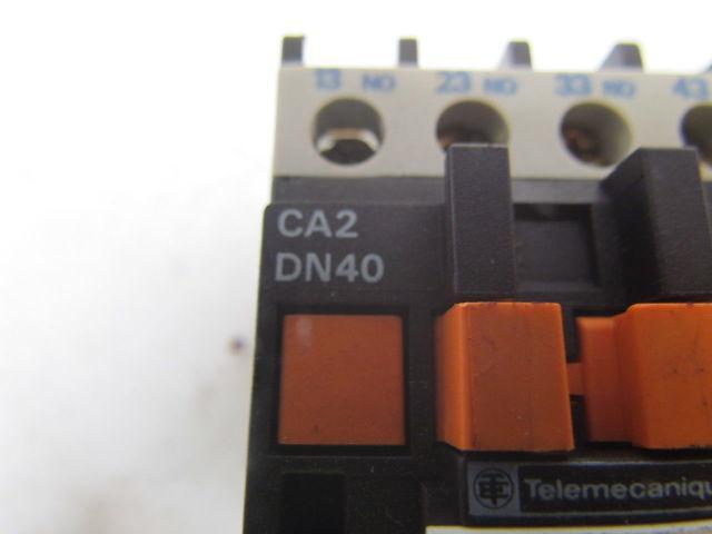 Telemecanique CA2-DN40 Industrial Control Relay 10A 600VAC Max. 4 contacts