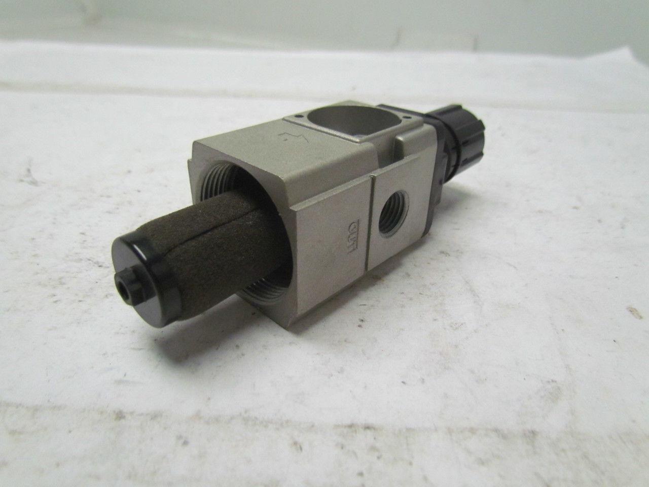 SMC AWD20-N02A Micro Mist regulator separator without bowl 1/4"NPT