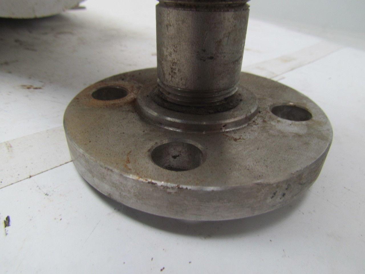 Jabsco 30520-2001 self priming pump 316 SS Leeson C145T17WK35A 1.5/1HP 3PH Motor