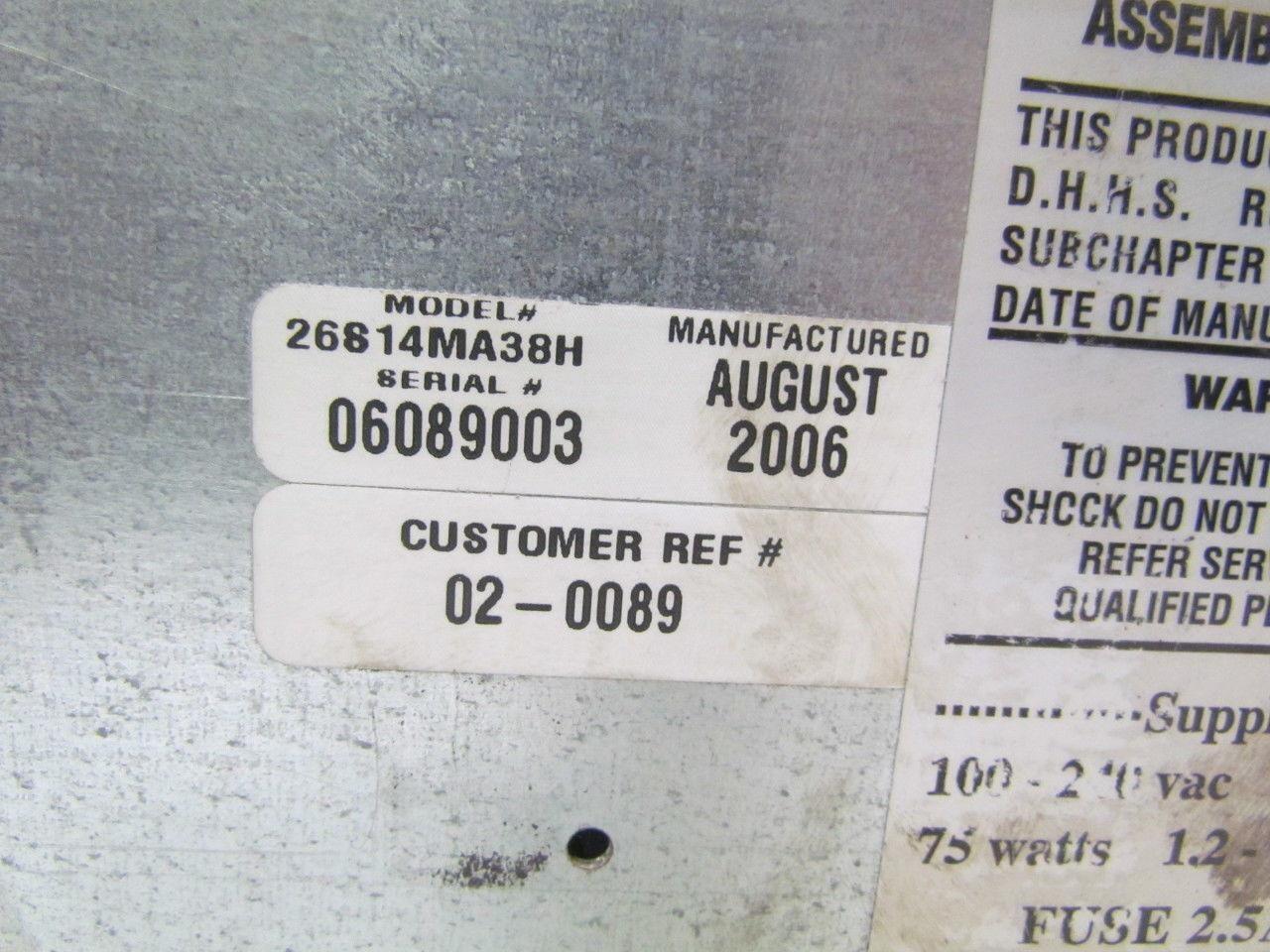 ABB S3PC/26S14MA38H Monitor Display Operator Interface