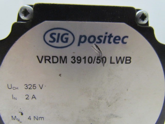 Berger Lahr VRDM 3910/50 LWB Sig Positec Flange Mount 3 Phase Stepping Motor