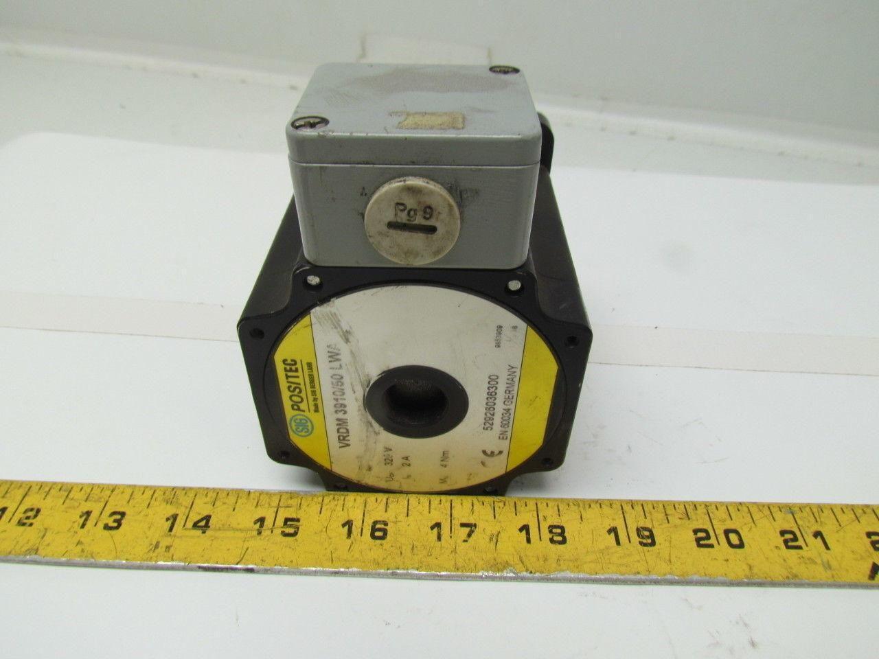 Berger Lahr VRDM 3910/50 LWA Sig Positec Servo Motor 325V 2A 4Nm