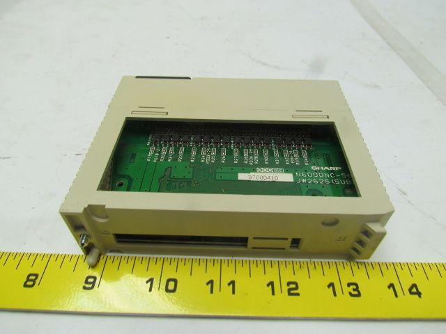 Sharp JW-262S DC output module 5/12/24VDC 64 points out 0.1A Sink Output