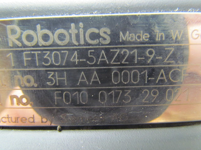 ABB Robotics/Siemens 1FT3074-5AZ21-9-Z/3HAA0001-ACF Servo Motor