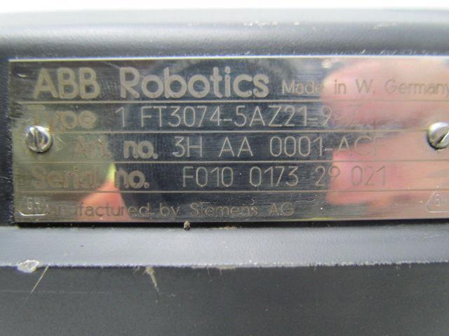 ABB Robotics/Siemens 1FT3074-5AZ21-9-Z/3HAA0001-ACF Servo Motor