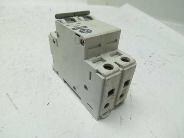 Allen-Bradley Lot of 3 Supplementary Protectors/Mini circuit breakers