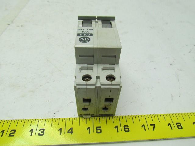 Allen-Bradley Lot of 3 Supplementary Protectors/Mini circuit breakers