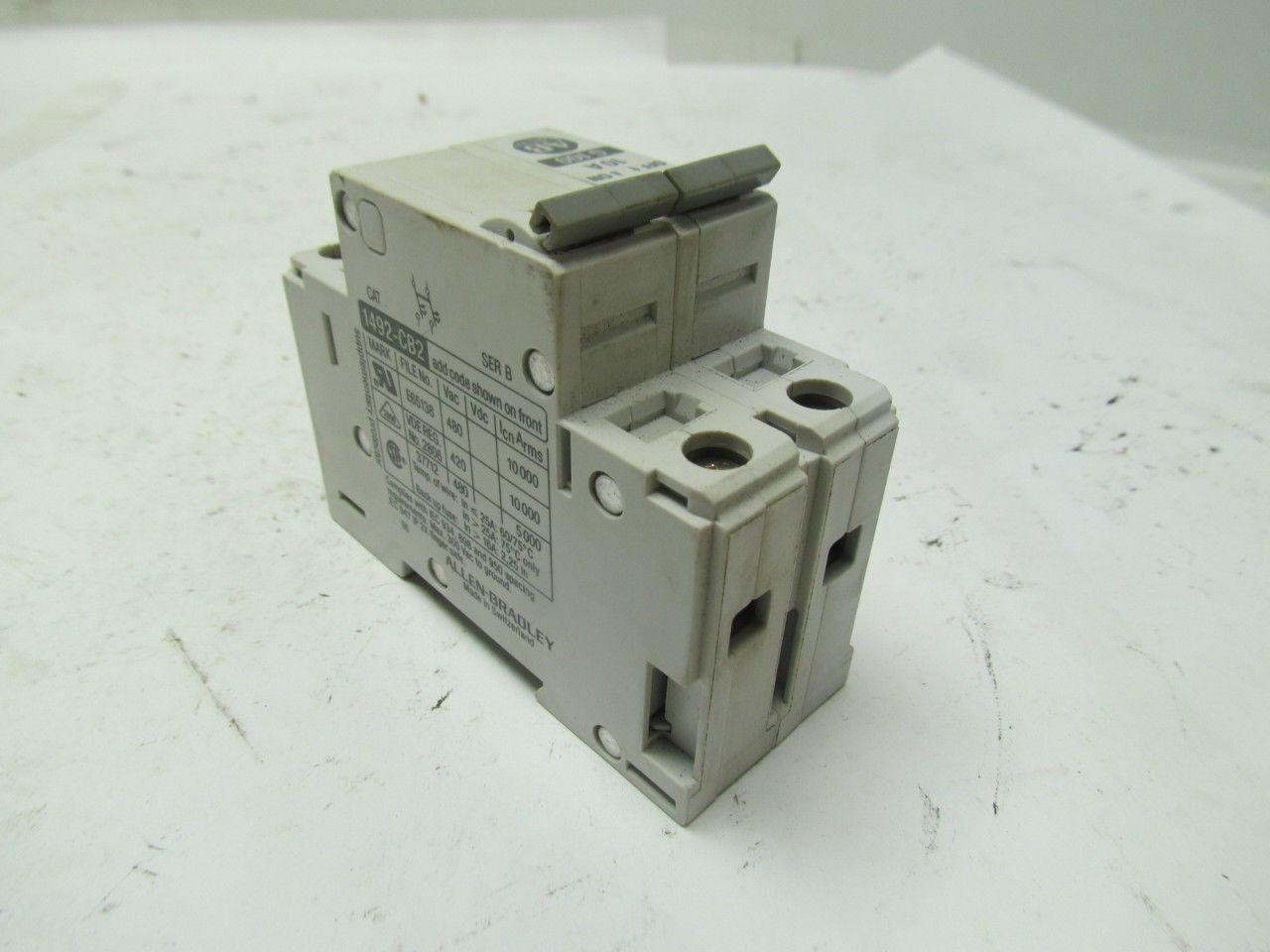 Allen-Bradley Lot of 3 Supplementary Protectors/Mini circuit breakers