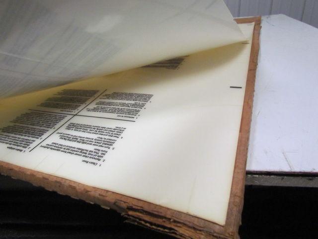 Lab Safety Supply 1631-4WC 30 Layer Tacky Contamination Sticky Dust Mats 26x45"