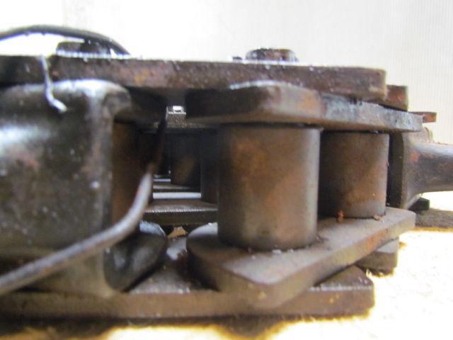 Jervis B Webb 10ft Caterpillar 2" Pitch Cotter Roller Chain Dia w/Dog attachment
