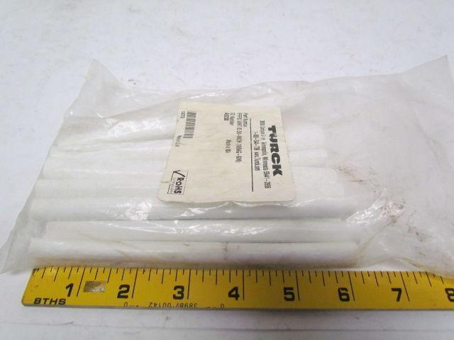 Turck FFFS WHT ID 3/8-inch Fiberglass Braid Silicone Rubber Coating white 3/8Dia