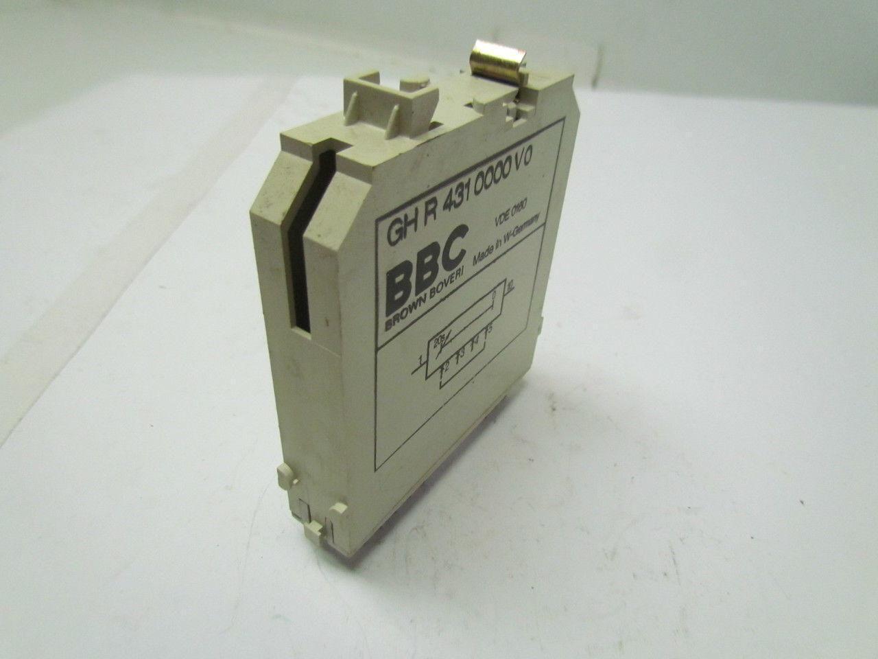 BBC Brown Boveri GHR4310000V0 Sigma-Tronic B Delay unit 0-1 Retarder
