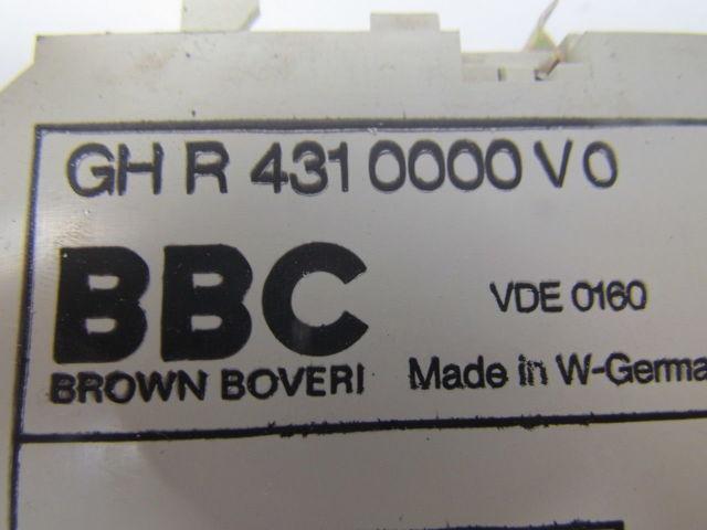 BBC Brown Boveri GHR4310000V0 Sigma-Tronic B Delay unit 0-1 Retarder