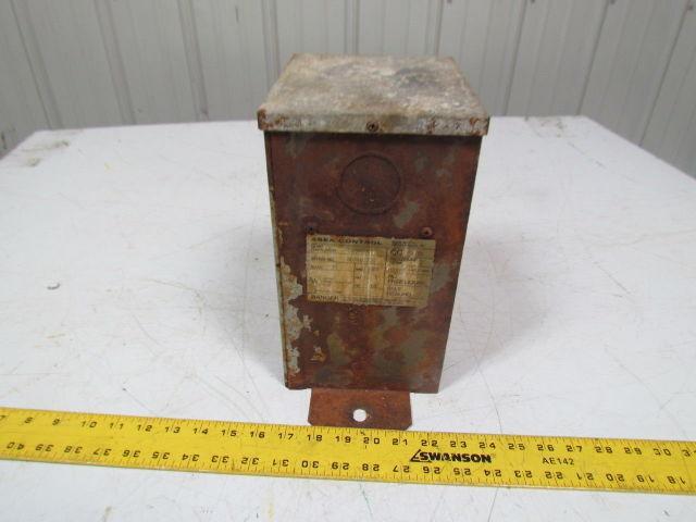ASEA Control C484G15 Individual Capacitor 3-Phase 480VAC 60Hz 15KVAR