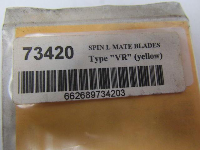 Spin L Mate 73420 Type VR Replacement Blades Lot is 5 Sets